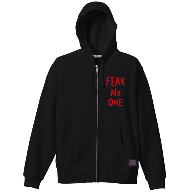 Zephyren ゼファレン ZIP PARKA - FEAR NO ONE - BLACK_1