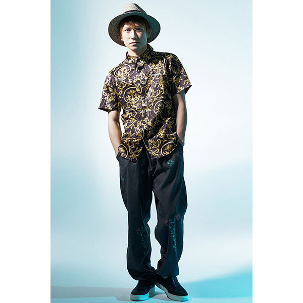 Zephyren ゼファレン SHIRT S/S - Resolve - BROWN / GOLD