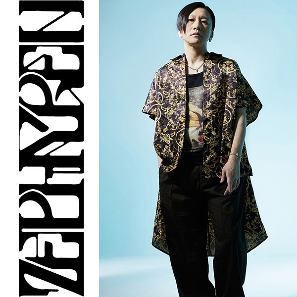 Zephyren ゼファレン LONG SHIRT S/S - Resolve - BROWN / GOLD