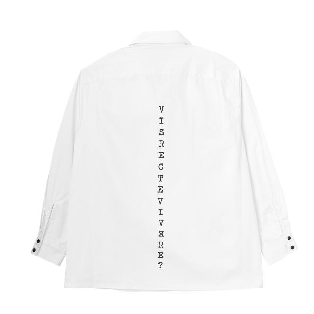 Zephyren ゼファレン PHOTO PRINT SHIRT L/S WHITE / aurea mediocritas Zephyren ゼファレン PHOTO PRINT SHIRT L/S WHITE / aurea mediocritas