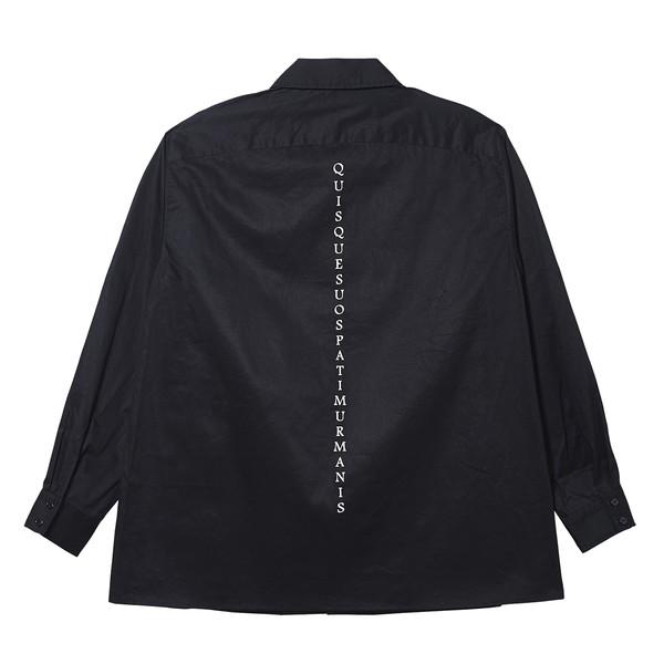 Zephyren ゼファレン PHOTO PRINT SHIRT L/S BLACK / Reverie