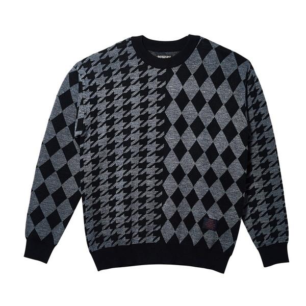 Zephyren ゼファレン JACQUARD KNIT MIX_4