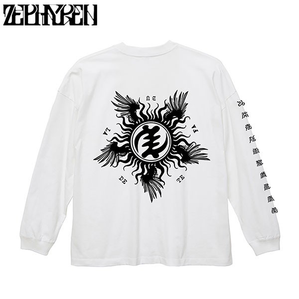 Zephyren ゼファレン BIG L/S TEE - jua - WHITEの通販は