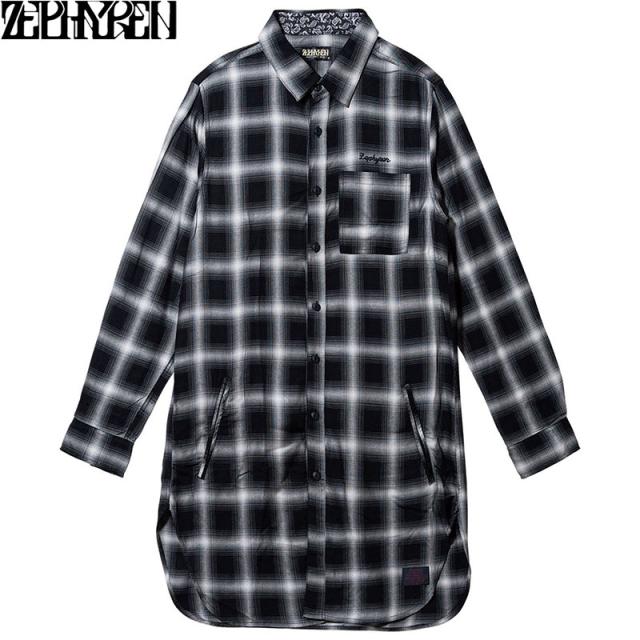 Zephyren ゼファレン LONG SHIRT L/S - Resolve - CHECK[Z18PD03]
