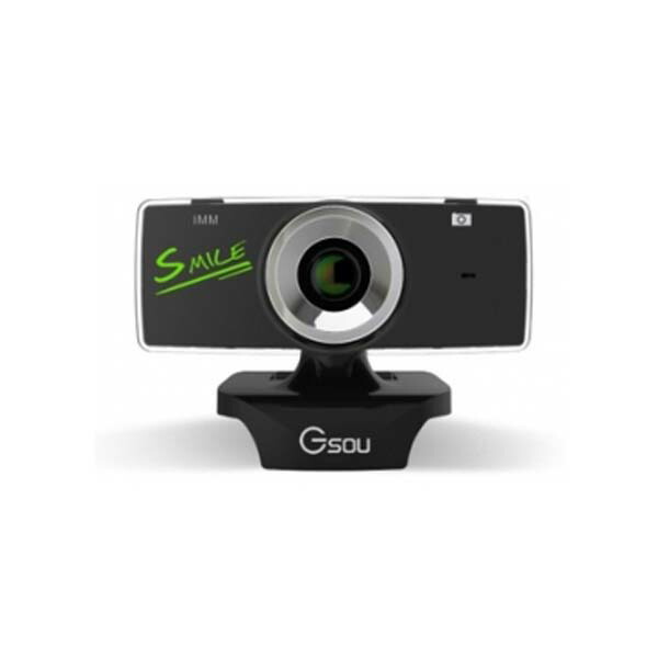 ★[送料無料]≪SMILE≫リピーター続出の高画質見映え音声マイク内蔵WEBカメラ GSOU B18S(ウェブカメラ PCカメラ USBカメラ)USB接続 Google Meet/Workspace/zoom/Microsoft Teams/skype(スカイプ) やmsnメッセンジャーなどオンラインウェブ会議通話や配信テレワークにも対応