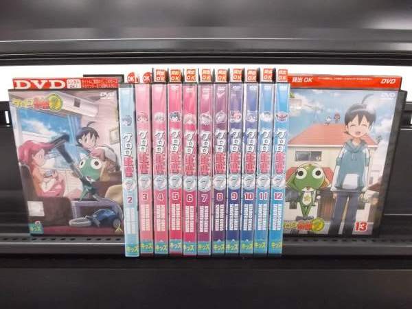 在庫一掃 ケロロ軍曹 Dvd 中古 全巻セット レンタル落ち 第1話 第51話 全13枚 7thシーズン か行 Labelians Fr