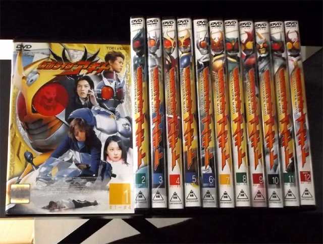 仮面ライダーアギト 1〜12 (全12枚)(全巻セットDVD) 中古DVD レンタル 