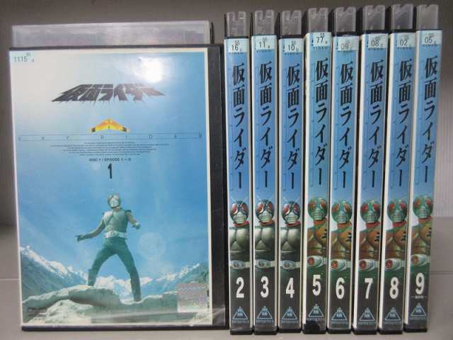 日本特売 仮面ライダー スカイライダー 1〜9巻 完結 DVD 全9巻セット 