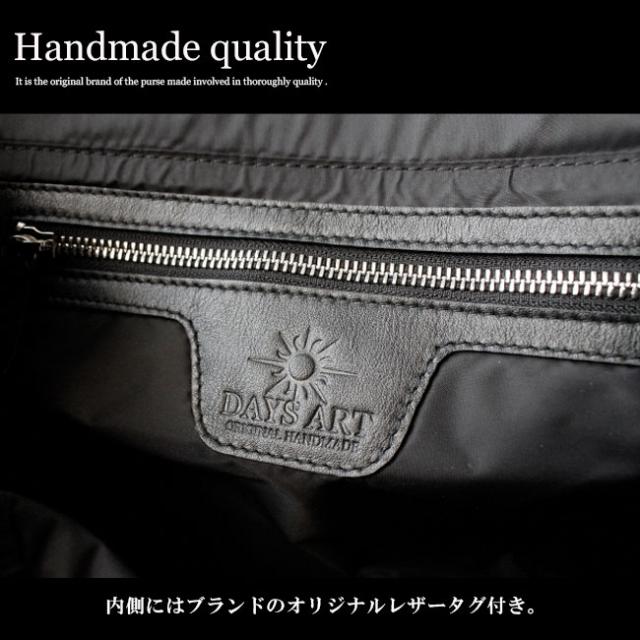 レザーバッグ ショルダーバッグ ハンドバッグ メンズ レディース ユニセックス 本革 バッファローレザー スターモチーフ ブラック 【ギフト】 lb266_9