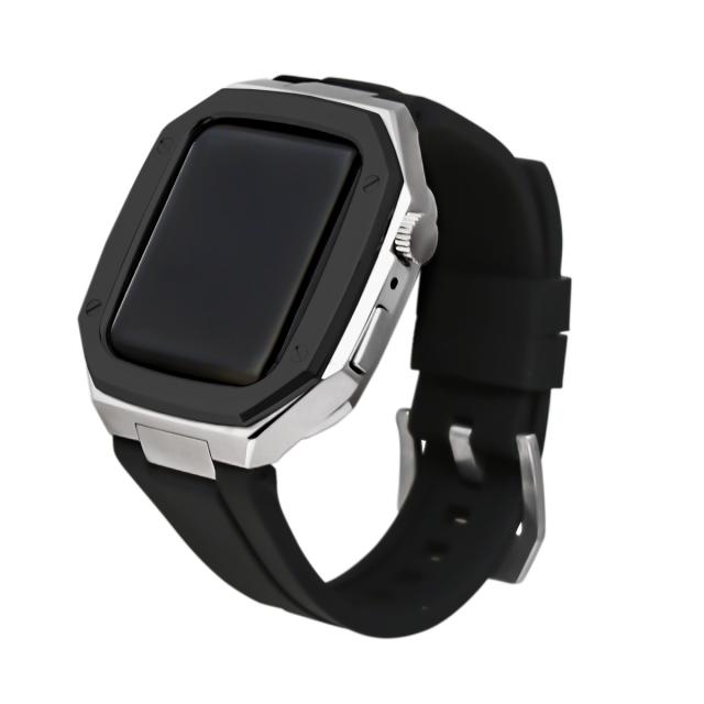 CR2☆Apple Watchバンドラバーベルトカバーステンレスケースkate CR2☆Apple Watchバンドラバーベルトカバーステンレスケースkate