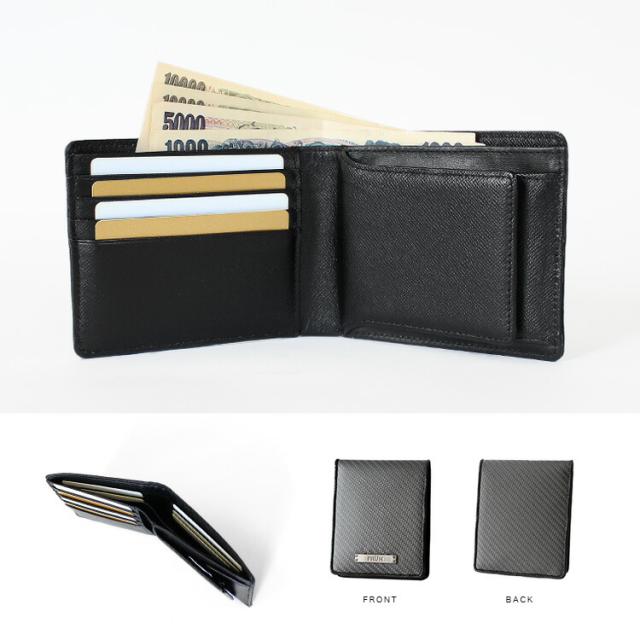 フリュー FRUH 日本製 2つ折り財布 薄型財布 メンズ レディース ユニ