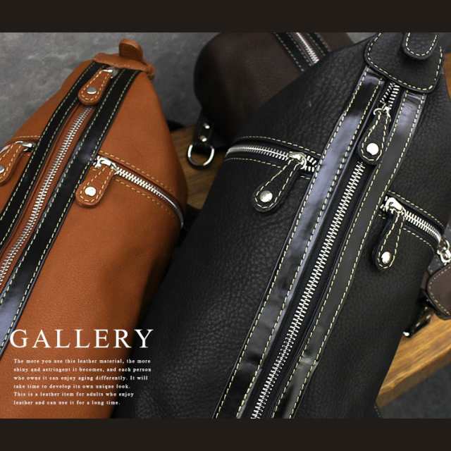 A.D.M.J ADMJ エーディーエムジェイ 牛革 ストラップ付き