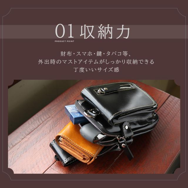 phigvel レザーポーチ　バッグ 2025年最新】PHIGVEL バッグの人気アイテム - メルカリ