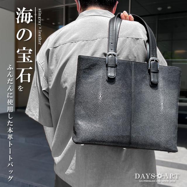 aniary グレーのジッパー付き本革リュック バックパック
