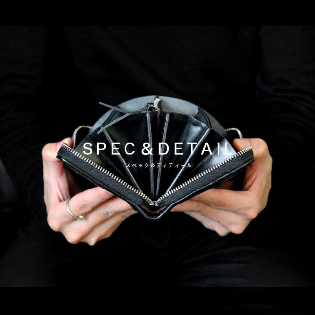 本革 長財布 レザーウォレット デザインカービング アラベスクカービング 牛革ラウンドファスナー長財布 サドルレザー ジッパータイプ 牛革 ハンドメイド 革財布 ライダースウォレット バイカーズウォレット レザーウ 【ギフト】 lw105_4