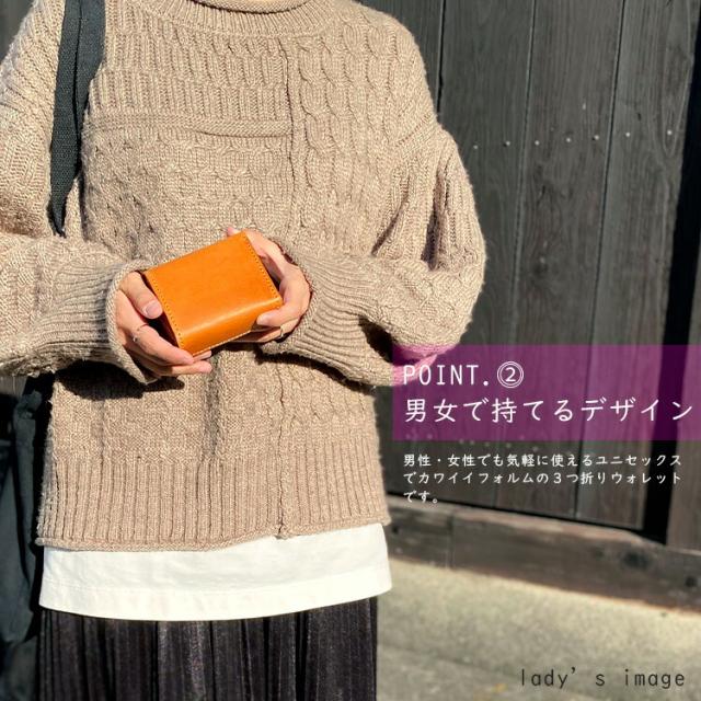 デイズアート DaysArt レザーウォレット ミニ財布 ブック型コンパクトウォレット メンズ レディース ユニセックス 本革 オーストラリアオイルレザー 小銭入れあり メンズ財布 ブラック ブラウン ダークブラウン ダークグリーン ブルー レッド lw234_3