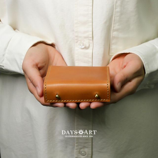 デイズアート DaysArt レザーウォレット ミニ財布 ブック型コンパクトウォレット メンズ レディース ユニセックス 本革 イタリアンレザー 小銭入れあり メンズ財布 ブラック ブラウン ダークブラウン ダークグリーン ブルー レッド ギフト lw241_19