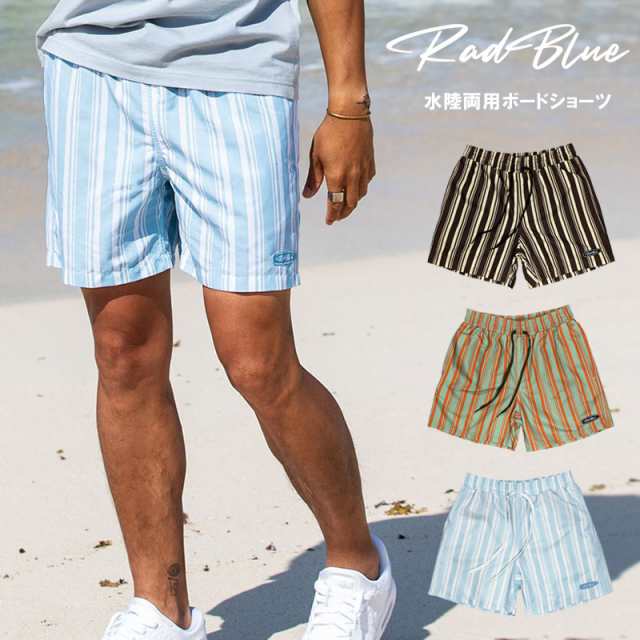 RRL ダブルアールエル マドラス サーフパンツ ボードショーツ 海