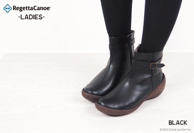 送料無料 リゲッタ カヌー レディース ブーツ ショート ウェッジソール サイドジップ  疲れにくい日本製 CJWS6717 /lvw141 冬 夏新作 送料無料 リゲッタ カヌー レディース ブーツ ショート ウェッジソール