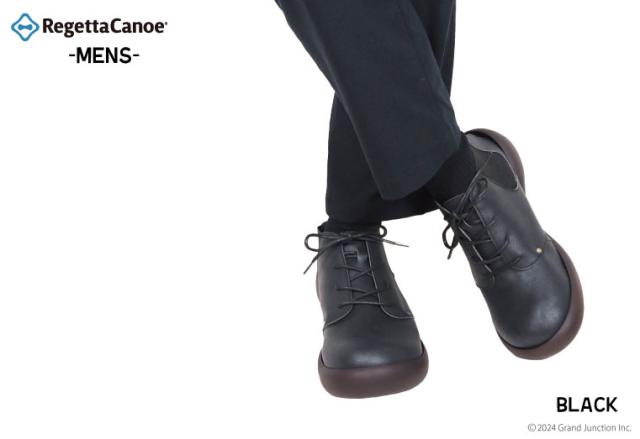送料無料 リゲッタ カヌー メンズ 靴 ブーツ サイドゴア レースアップ