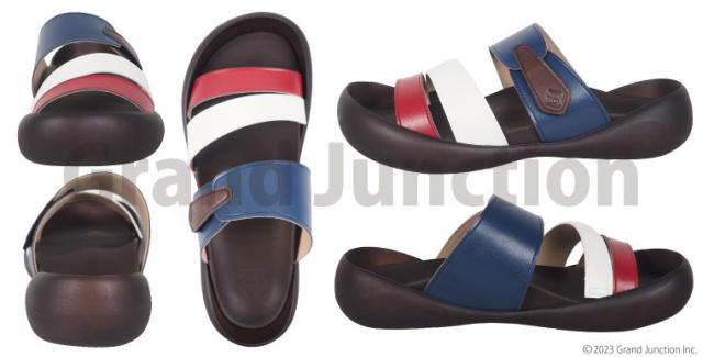 送料無料 リゲッタ カヌー メンズ サンダル 3本 ベルト つっかけ