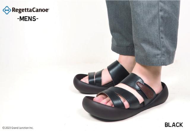 送料無料 リゲッタ カヌー メンズ サンダル 3本 ベルト つっかけ ビッグフット ライト 日本製/ CJMB2500 LVW461 夏 送料無料 リゲッタ カヌー メンズ サンダル 3本 ベルト つっかけ