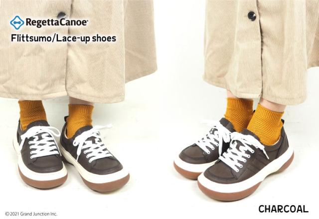 送料無料 リゲッタ カヌー レディース メンズ スニーカー 厚底 ひも 靴