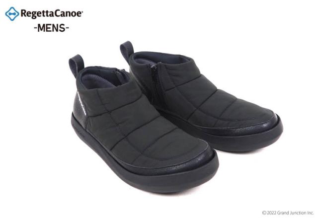 《11%OFF セール》 送料無料 リゲッタ カヌー メンズ ショート ブーツ キルティング 日本製/CJEW002C /lvw565 幅広 甲高 サイドジップ 履きやすい 春 冬  冬新作