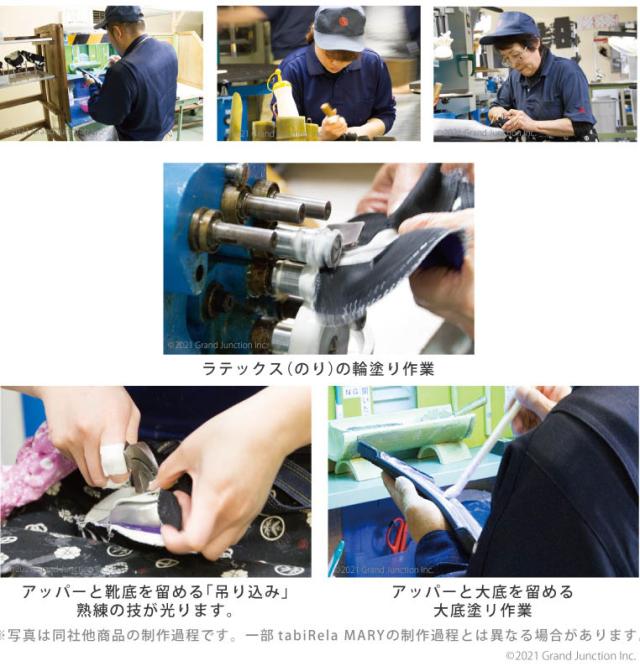 足袋 シューズ パンプス レディース タビリラ マリー tabiRela MARY グリッター おしゃれ 軽量 クッション mrg012_10