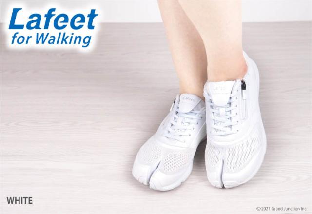［Lafeet］足袋 スニーカー シューズ ナース ワーク 足袋靴 白 医療 介護 看護 メンズ レディース 外反母趾 幅広 日本製 岡本製甲 VL08/ OSK010 　　ラフィート 母の日 父の日_3