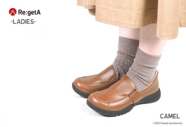 送料無料 リゲッタ レディース 靴 スリッポン サイドゴア ローファー SuttOn スットオン 履きやすい 滑りにくい 日本製/ R333 / sms218 春 秋 冬 夏新作 送料無料 リゲッタ レディース 靴 スリッポン サイドゴア ローファー