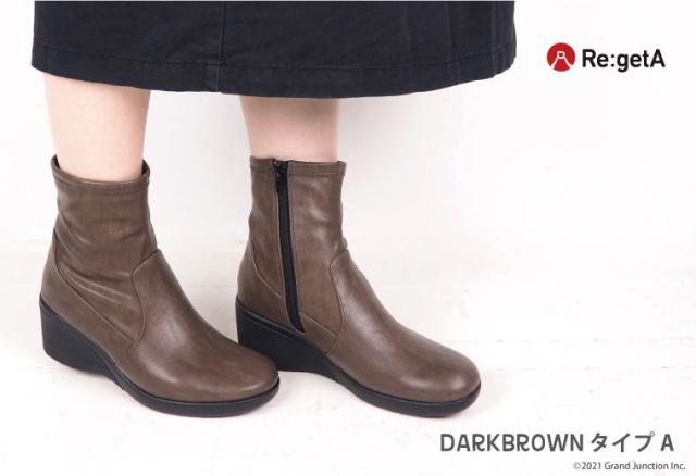 送料無料 ブーツ レディース ショートブーツ 靴 ジップアップ ウェッジソール 疲れにくい 6cm ヒール 日本製/ R608C R609C sms188 冬 夏 夏新作 送料無料 ブーツ レディース ショートブーツ 靴 ジップアップ ウェッジ