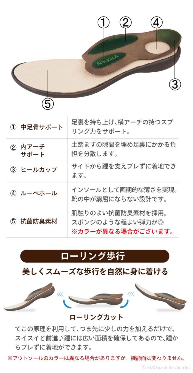 送料無料 リゲッタ レディース 靴 モカシン ローファー パンプス スリッポン 履きやすい 日本製/ R2362 / sms214 春 秋 冬 夏新作_9
