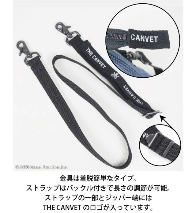 《10%OFF セール》 [THE CANVET]キャンベット レディース メンズ ショルダー 2way クラッチ 日本製 刺し子 梅 炭/ tc714035/ SPG019 父の日