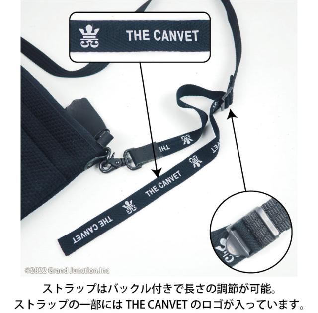 THE CANVET]キャンベット メンズ ショルダー バッグ サコッシュ