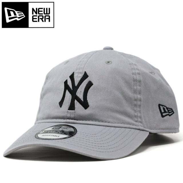 ニューエラ　NEW  ERA キャップ　グレー　フリーサイズ NEWERA ニューエラ キャップ 9TWENTY 920 ウォッシュドコットン