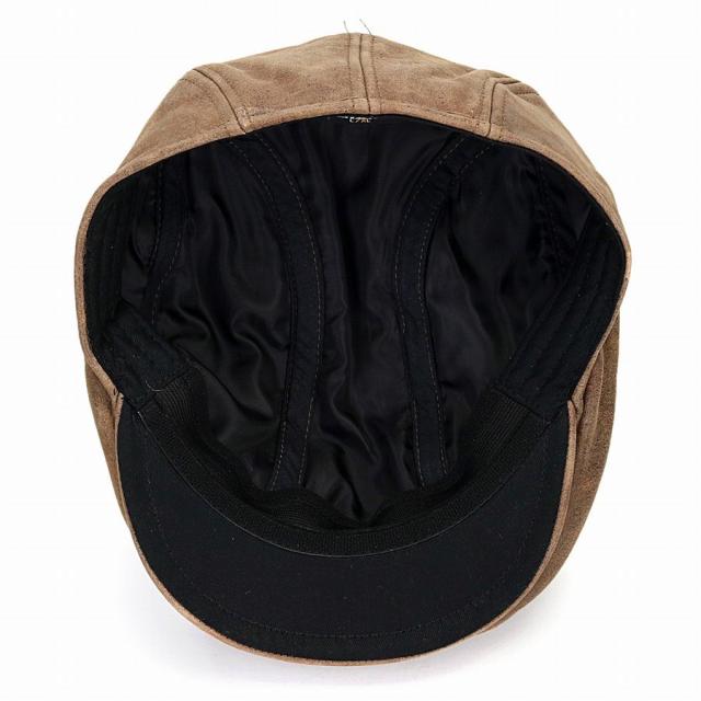 本革 ハンチング レザー HENSCHEL メンズ 牛革 ハンチング帽 ヴィンテージ ヘンシェル 帽子 大きいサイズ 秋冬 レディース アイビーキャップ 革小物 茶 ブラウン 父の日 プレゼント 帽子 男性 40代 50代 60代 レザーハンチング 本革 ハンチング レザー HENSCHEL メンズ 牛革 ハンチング帽