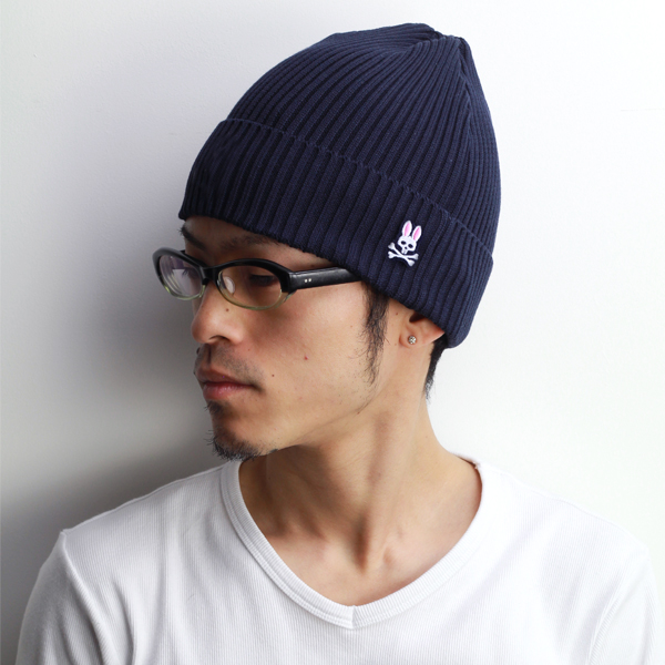Psycho Bunny メンズ ニット帽 サイコバニー レディース サマーニット