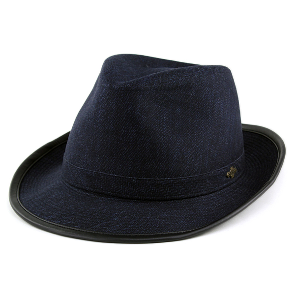 stetson 帽子 ヴィンテージ へリンボン 秋冬 ステットソン 中折れハット メンズ  STETSON 日本製 stetson 帽子 ヴィンテージ へリンボン 秋冬 ステットソン 中折れ