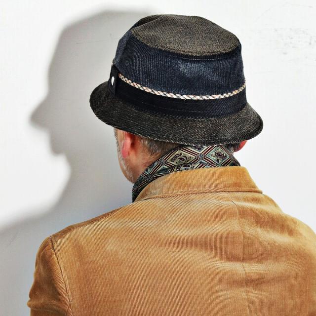 ダックス ハット 秋冬 帽子 大きいサイズ サファリハット DAKS コーデュロイ DUCA VISCONTI DI MODERONE_9