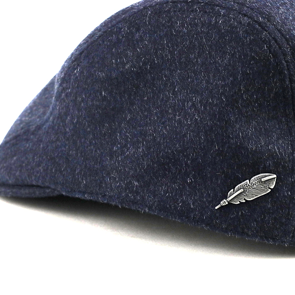 ステットソン カシミヤ混 ビーバー調生地 ハンチング メンズ STETSON 帽子 大きいサイズ 秋冬 ハ_4