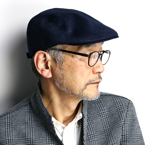 ステットソン カシミヤ混 ビーバー調生地 ハンチング メンズ STETSON 帽子 大きいサイズ 秋冬 ハ_6