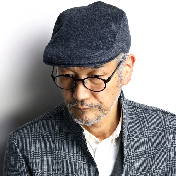 ステットソン カシミヤ混 ビーバー調生地 ハンチング メンズ STETSON 帽子 大きいサイズ 秋冬 ハ_9