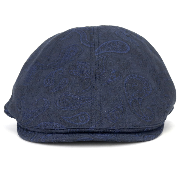 ハンチング 春夏 ROYAL STETSON ペイズリー ジャガード 8方ハンチング 総柄 ステットソン メンズ 帽_2