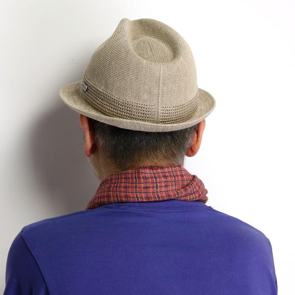ROYAL STETSON 帽子 リネン 中折れハット メンズ 大きいサイズ M L LL