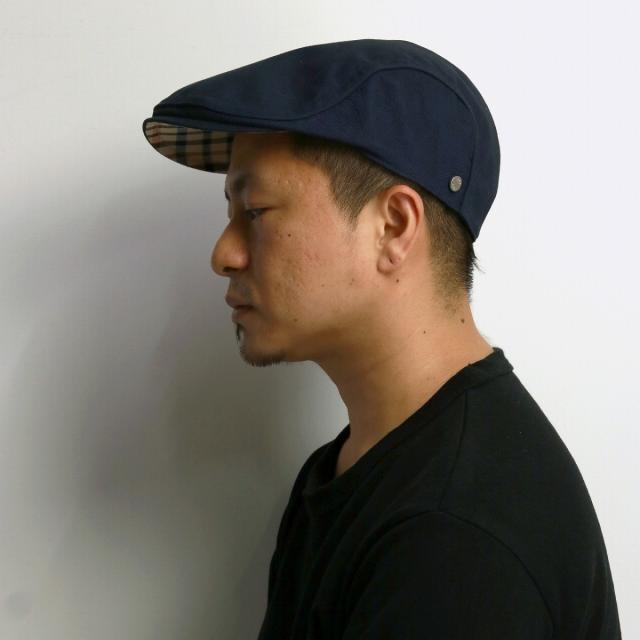 ダックス ハンチング リネン混 涼しい メンズ daks ハンチング帽 紳士 大きいサイズ S M L LLサイ_7