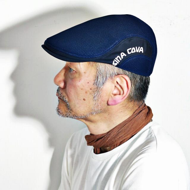 ハンチング 水に濡らして使う メッシュ シナコバ 帽子 熱中症対策 ハンチング帽 紳士 大きいサの通販は 8,131円