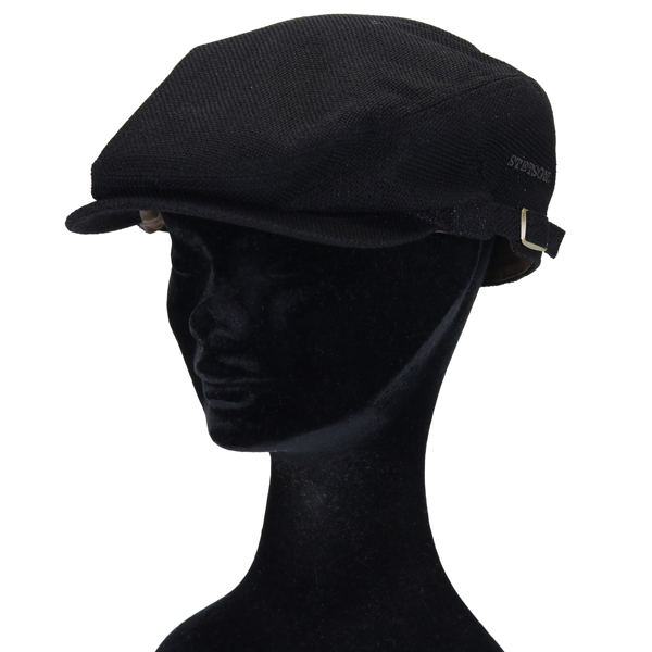 サイドフリー メッシュ ハンチング帽 メンズ ステットソン 春夏