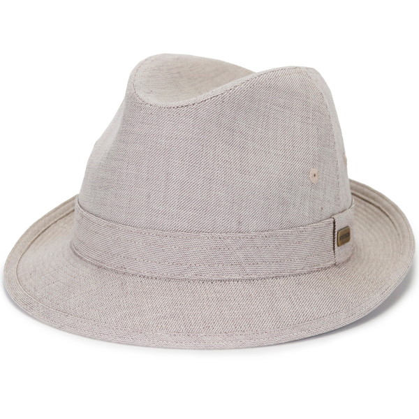 ステットソン ハット メンズ ROYAL STETSON 帽子 無地 stetson 中折れハット シンプル リネン コット_8