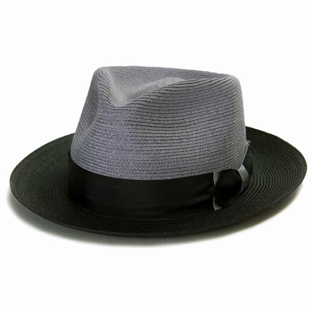 ストローハット stetson 帽子 夏 ヘンプブレード ハット 中折れメンズ